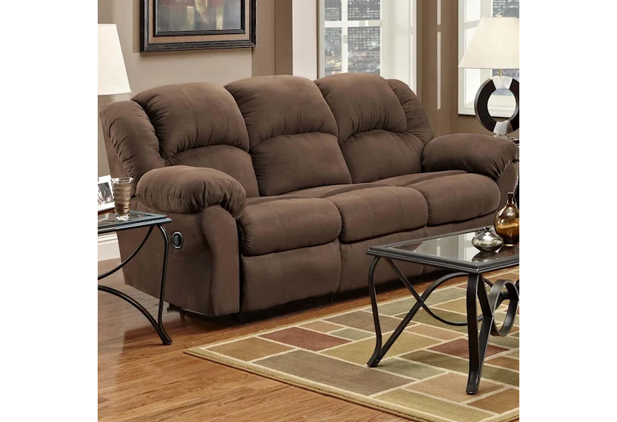 1000 Reclining Sofa by Affordable Furniture at Town and Country Furniture 