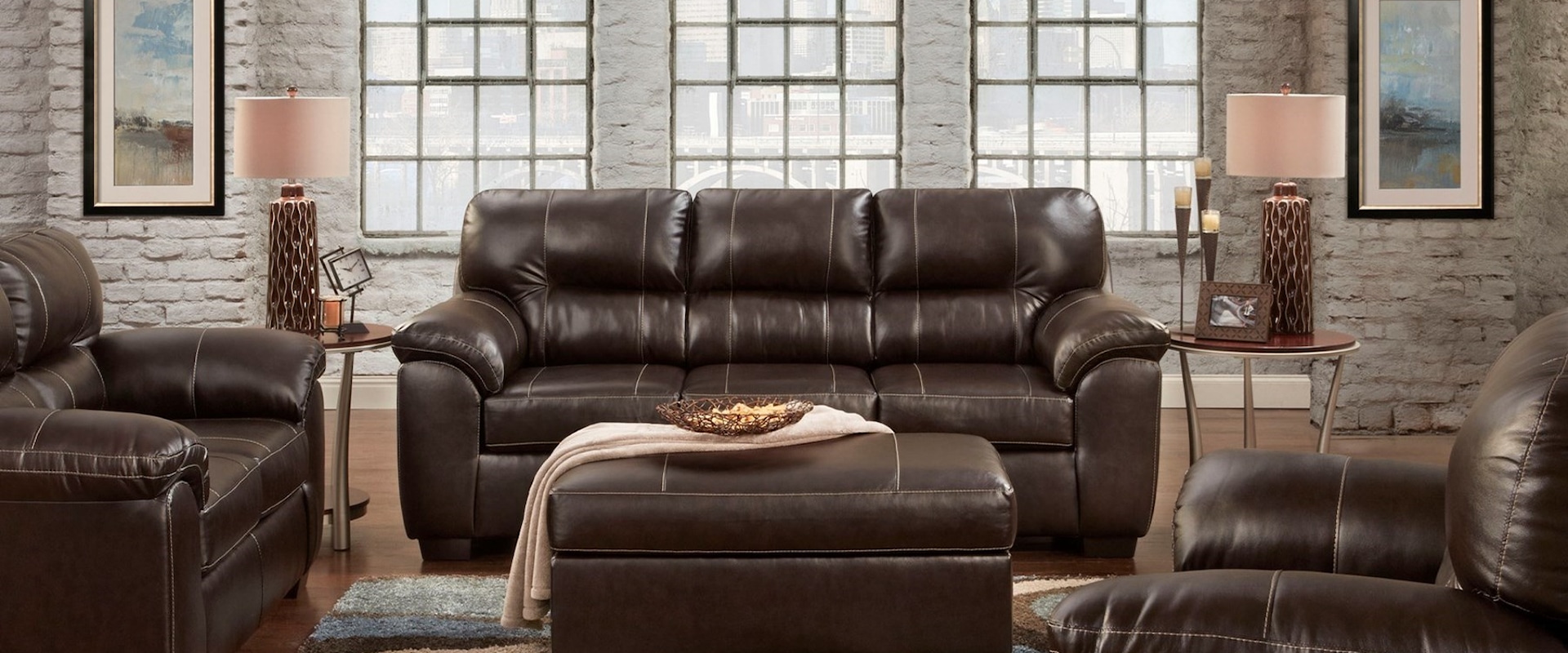 EASTON CHOCOLATE | SOFA & LOVESEAT