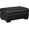 Affordable Furniture Easton EASTON BLACK OTTOMAN |