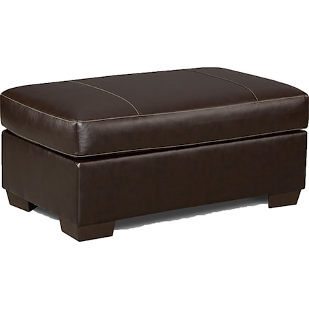 EASTON CHOCOLATE OTTOMAN |