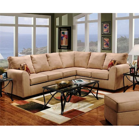 Two Piece Sectional Sofa