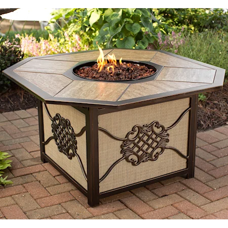 Aluminum Gas Burning Fire Pit