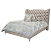 Michael Amini Hollywood Loft King Size Upholstered Platform Bed