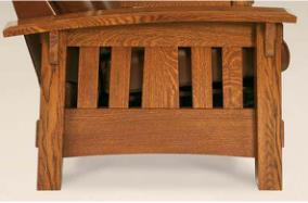 AJ's Furniture Amish Upholstery McCoy Recliner