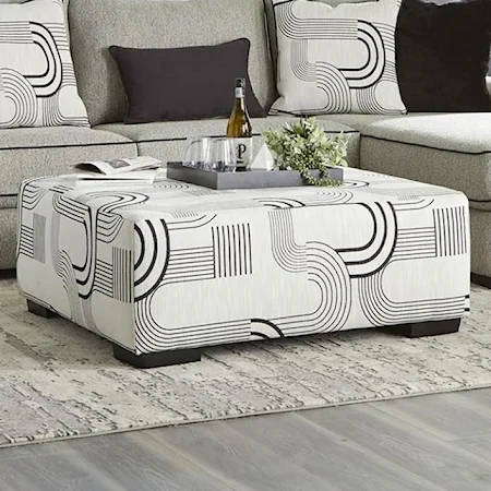 Contemporary Cocktail Ottoman