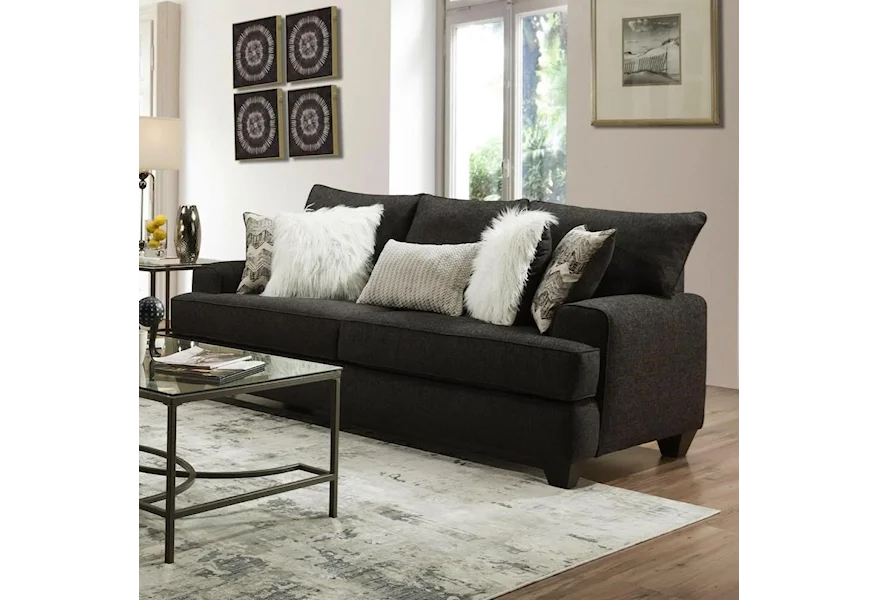 428 Queen Sleeper Sofa by Albany at Furniture and More