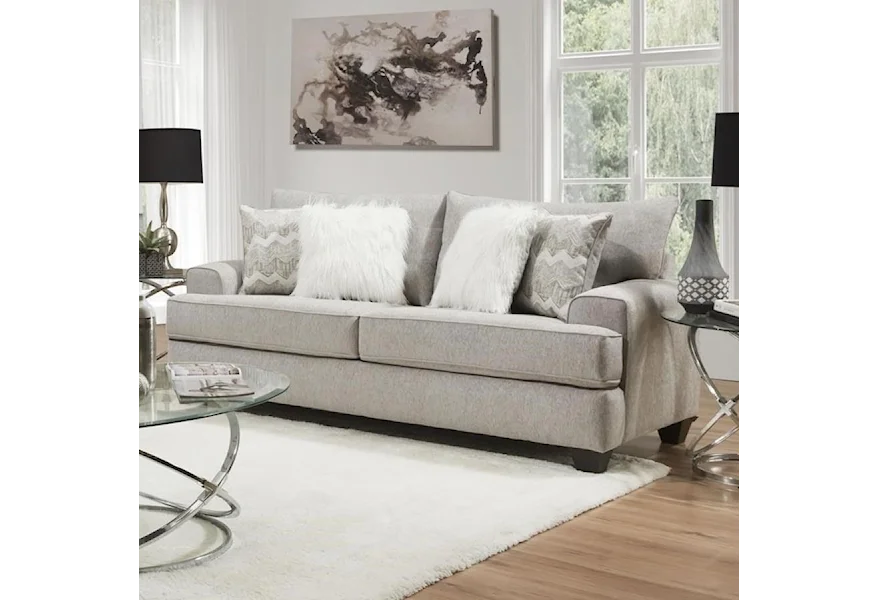 428 Full Sleeper Sofa by Albany at A1 Furniture & Mattress