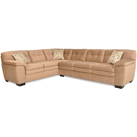 2 Pc Sectional Sofa