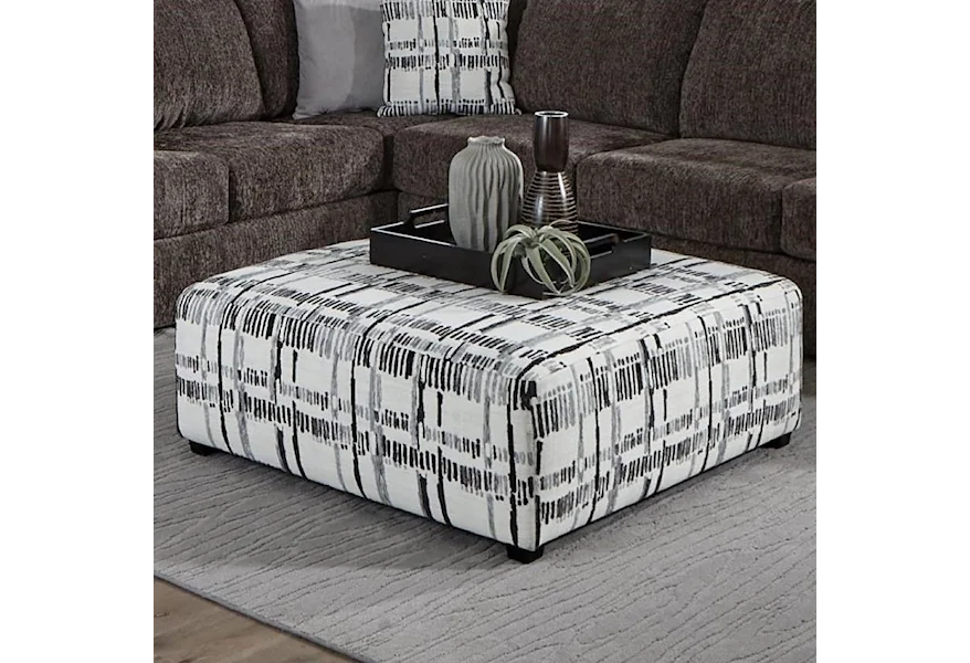 8620 Cocktail Ottoman by Albany at A1 Furniture & Mattress