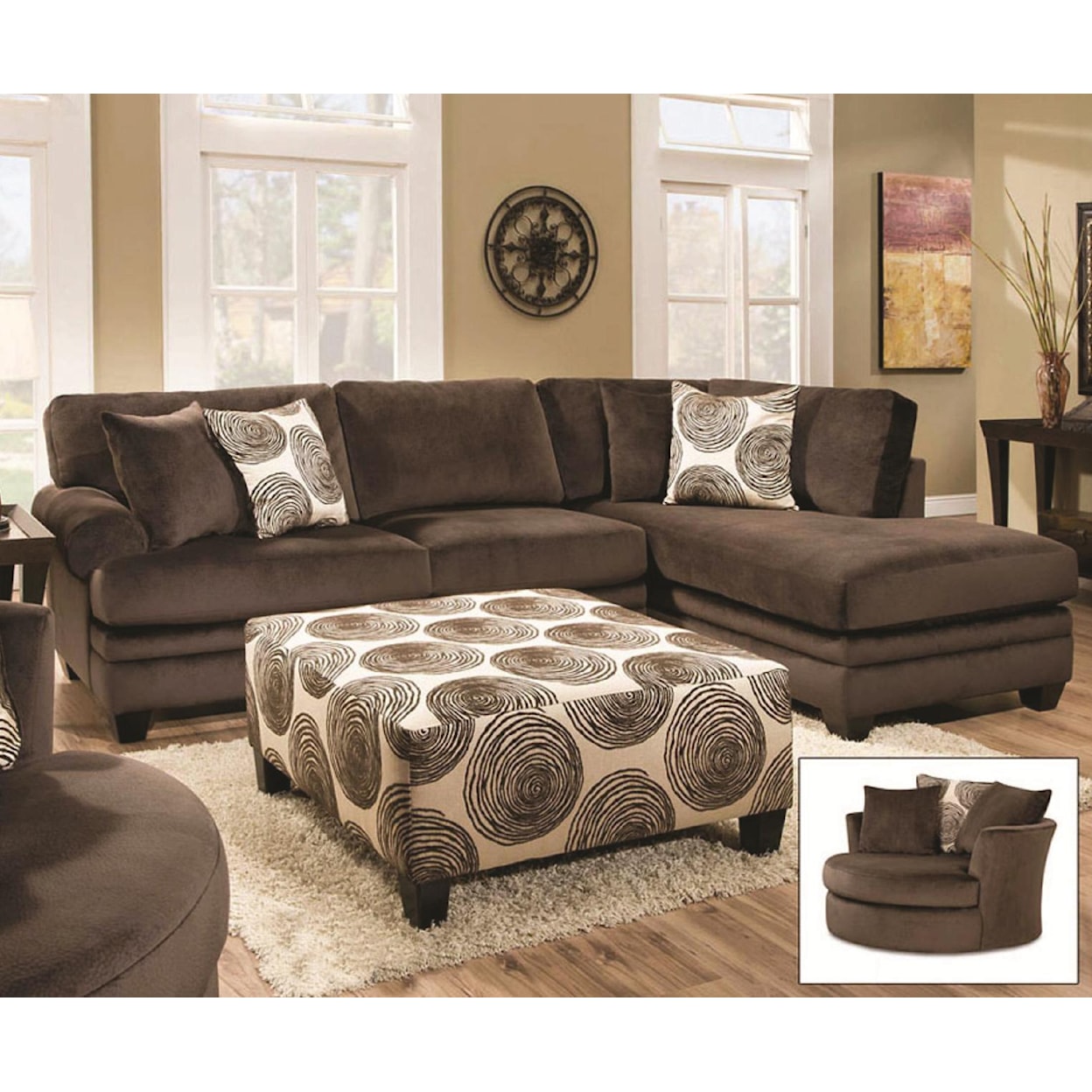 Albany 8642 Ottoman