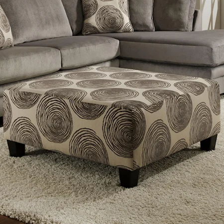 Oversized Cocktail Ottoman