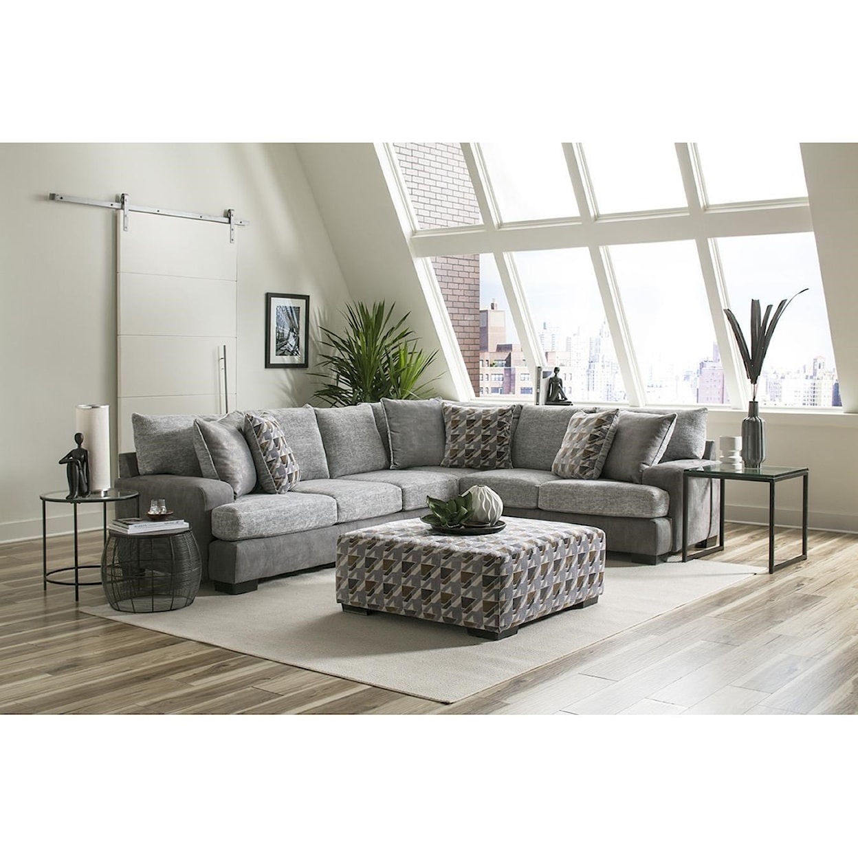 Albany Yukon Pewter YUKON PEWTER 2 PC SECTIONAL |