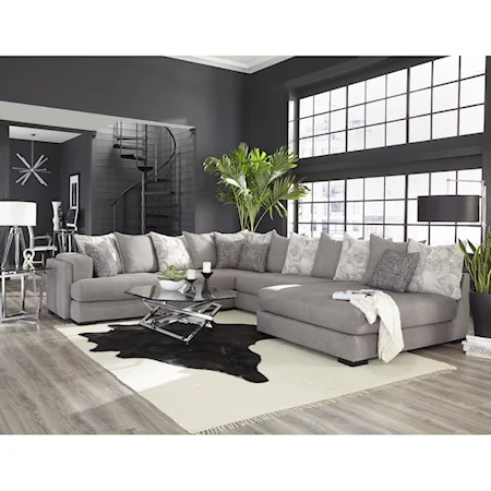 Sectional Sofa with Right-Side Chaise