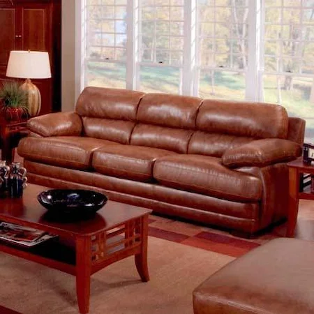 Contemporary Upholstered Stationary Sofa