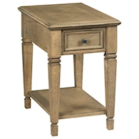 Chairside Table with Storage Drawer
