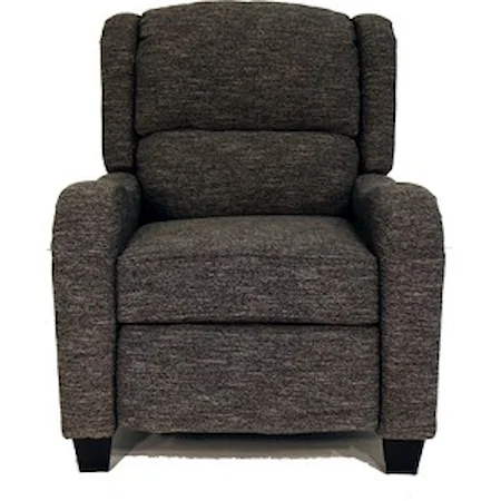 Transitional Power Recliner with Power Headrest