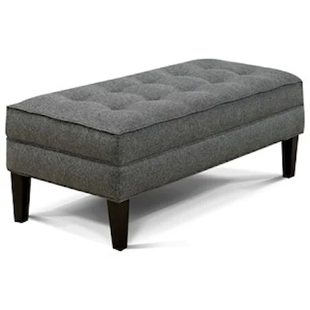 Rectangular Tufted Cocktail Ottoman