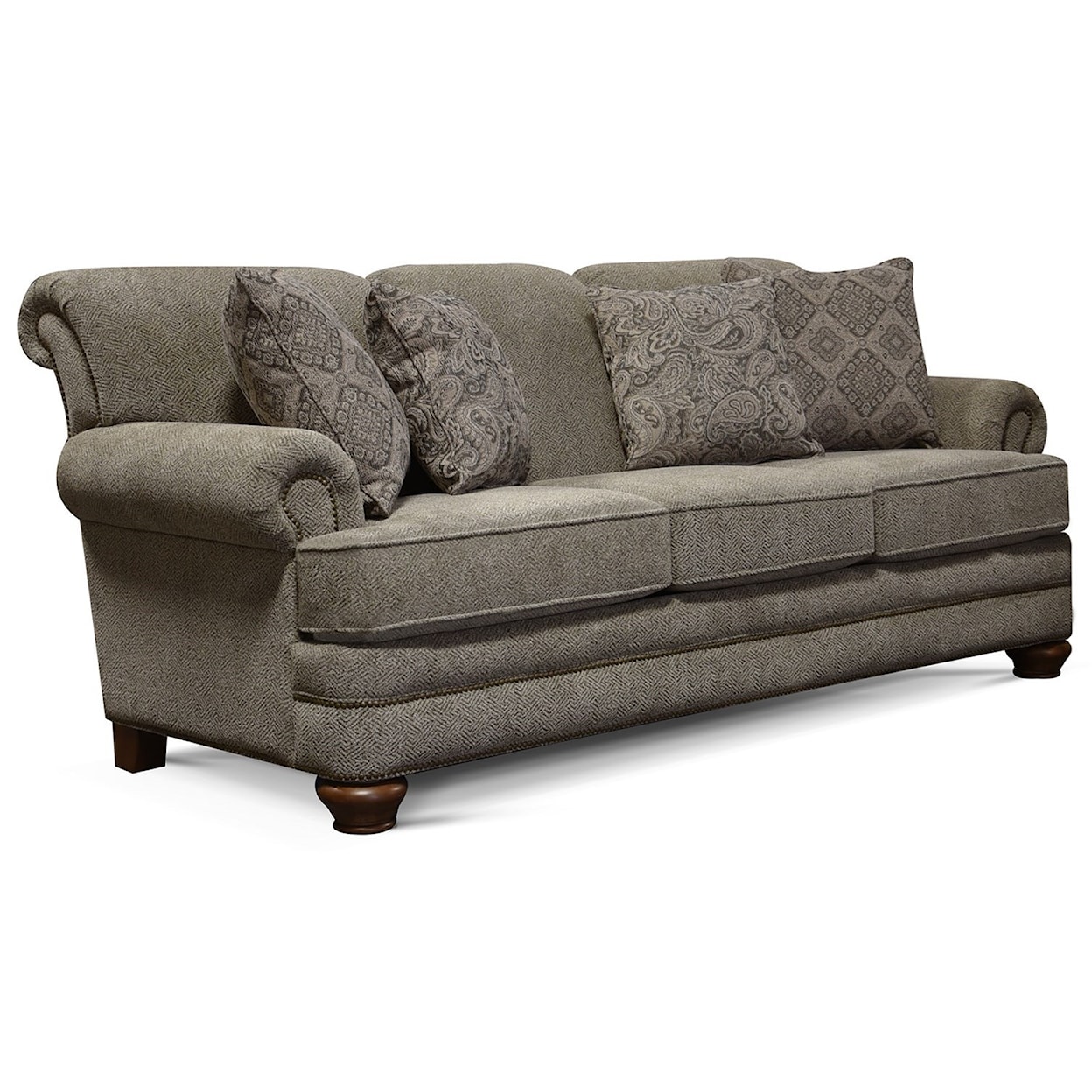 Alexvale V5Q0 Sofa with Traditional Style