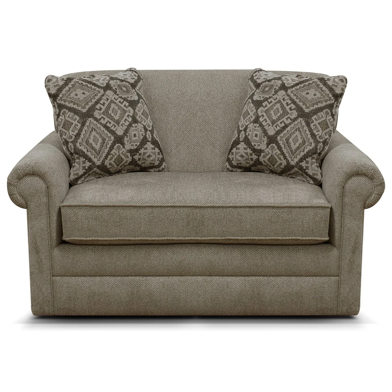 Alexvale V90 V9007 Transitional Twin Sleeper Virginia Furniture