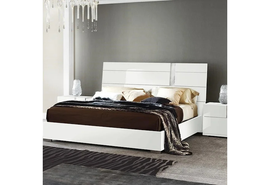 Bianca Queen Low Profile Bed by Alf Italia at Stoney Creek Furniture 