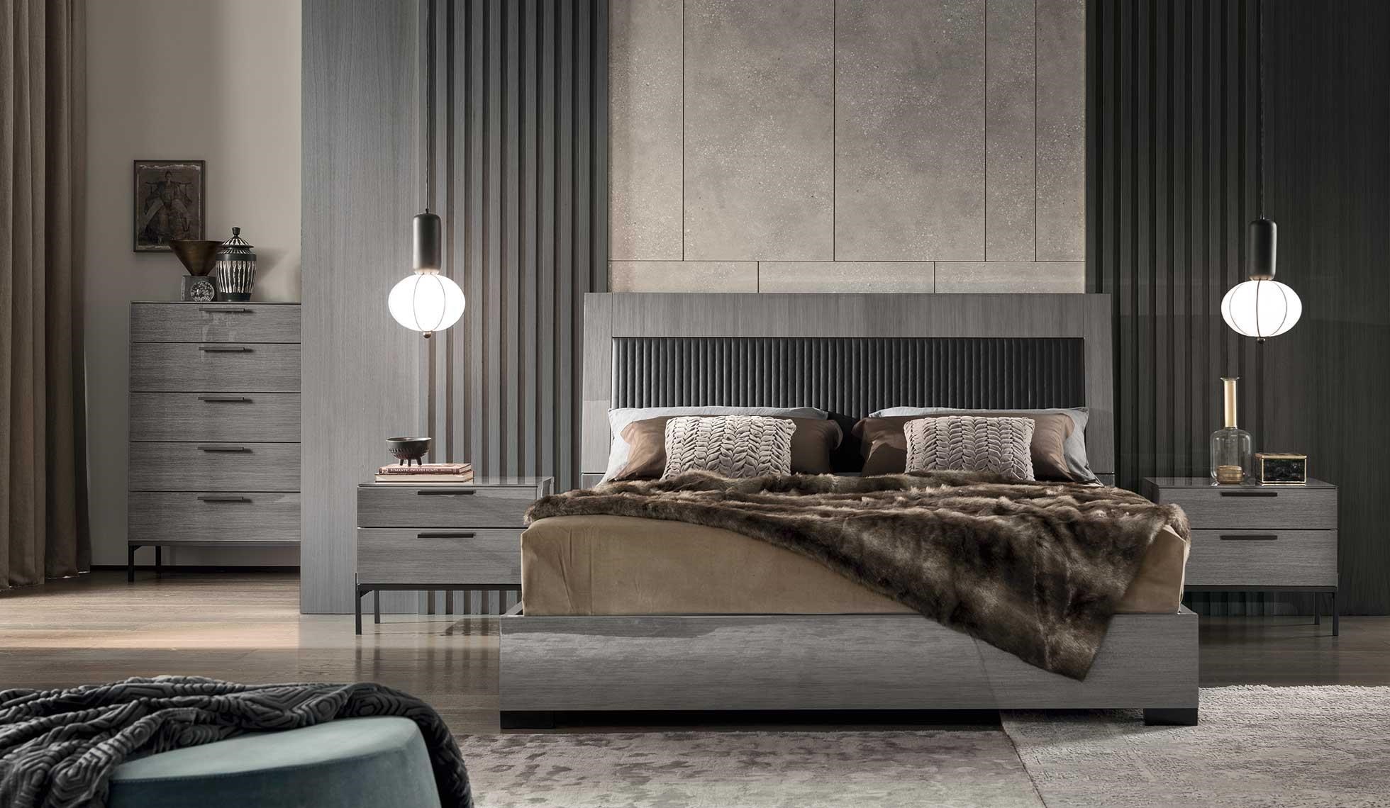 Alf Italia Novecento PJNV0175 King Bed | HomeWorld Furniture | Platform  Beds/Low Profile Beds
