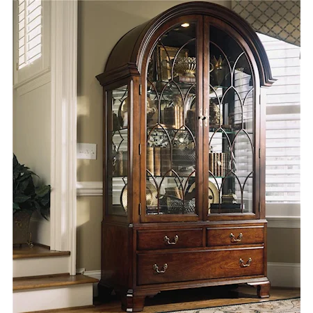 China Display Cabinet with Glass Doors
