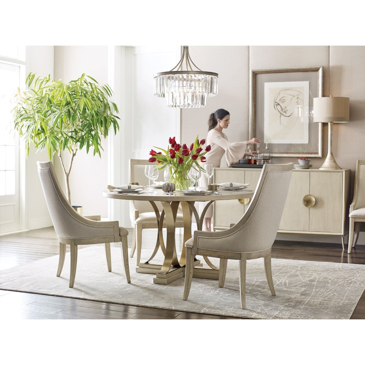 American Drew Lenox Dining Table