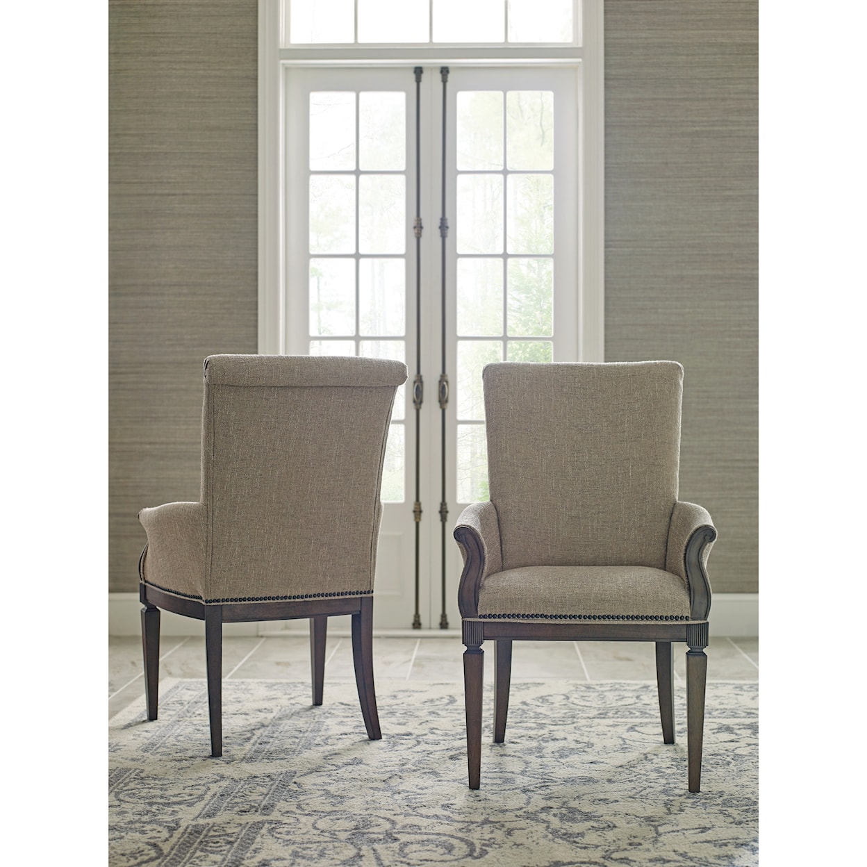American Drew Savona Camille Upholstered Arm Chair