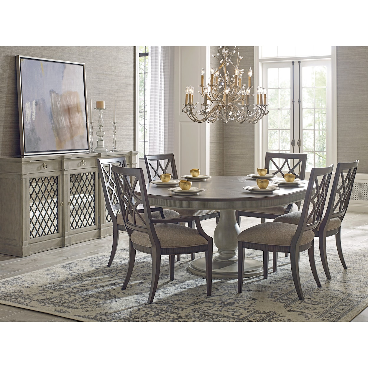 American Drew Savona Octavia Dining Table