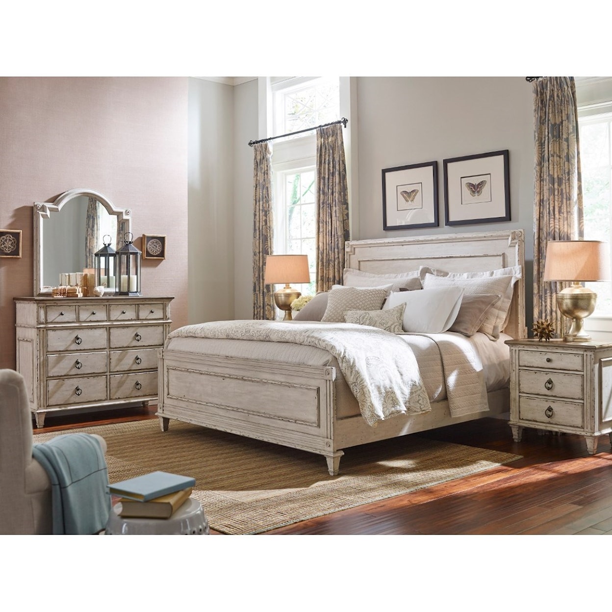 American Drew SOUTHBURY Queen Panel Bed