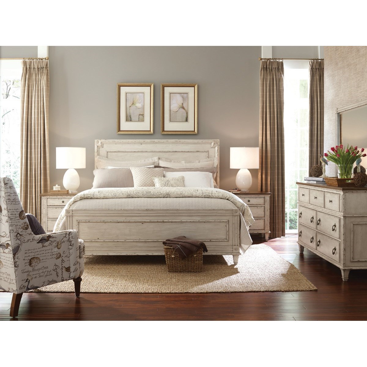 American Drew SOUTHBURY Queen Panel Bed