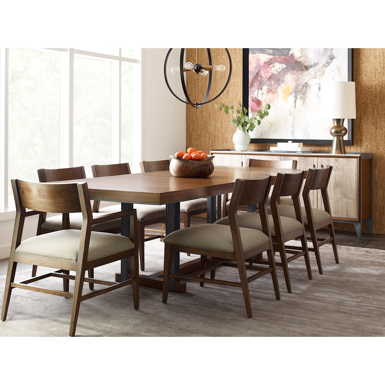 American Drew Modern Synergy Curator Rectangular Dining Table