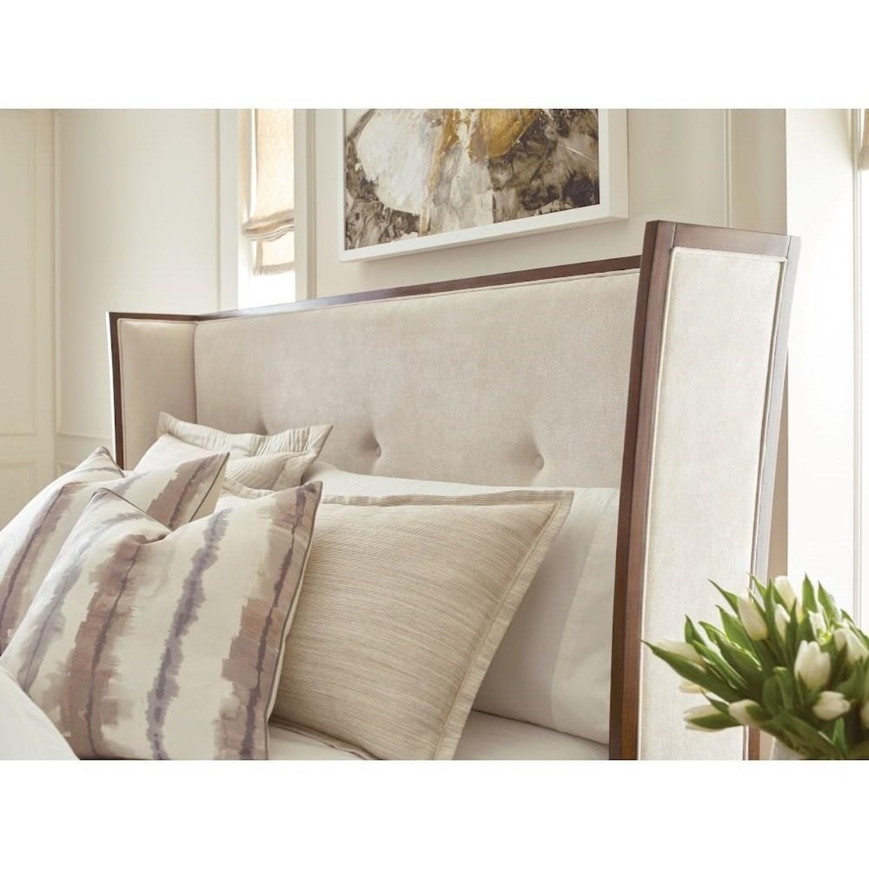 American Drew Vantage Upholstered Queen Bed