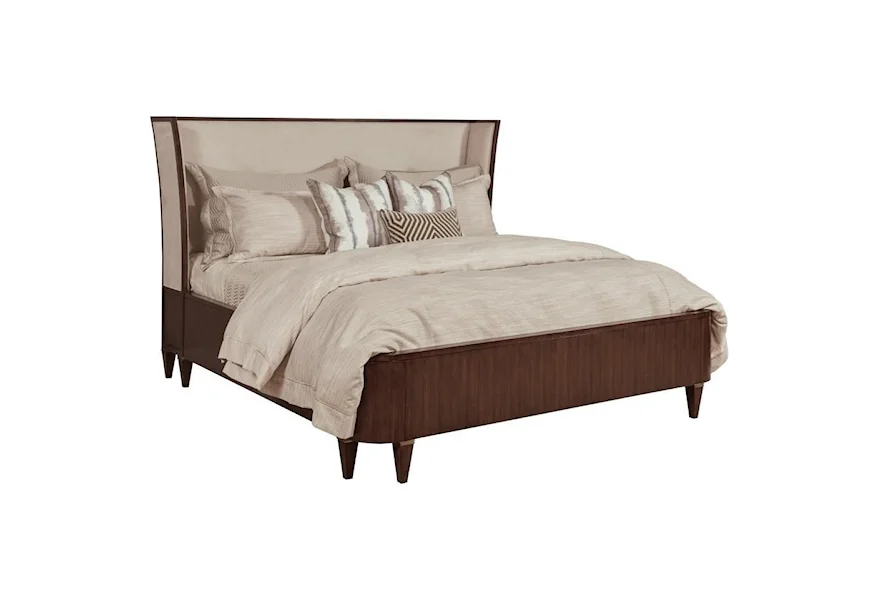 Vantage Upholstered Cal King Bed by American Drew at Esprit Decor Home Furnishings