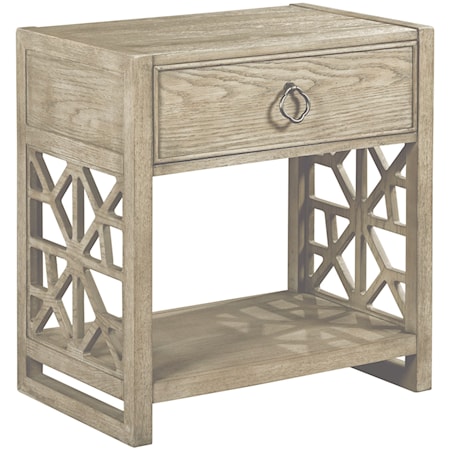 Delray Open Nightstand