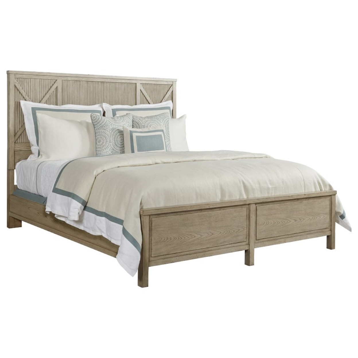 American Drew West Fork Canton King Panel Bed