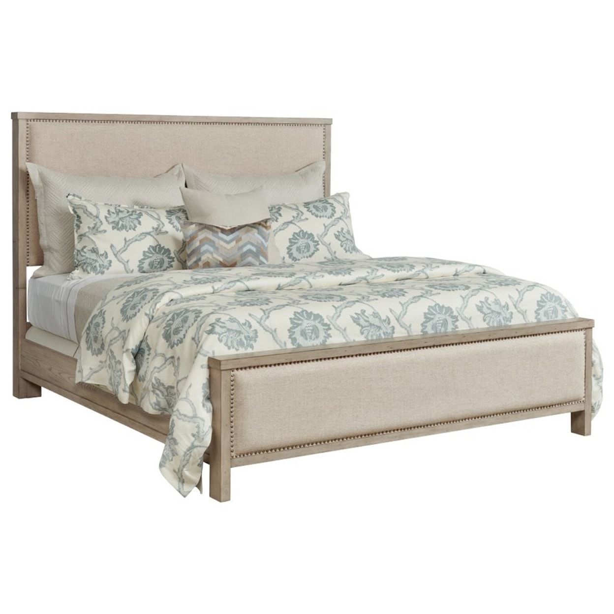 American Drew West Fork Jacksonville California King Upholstered Bed