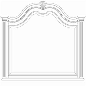 Beveled Landscape Mirror
