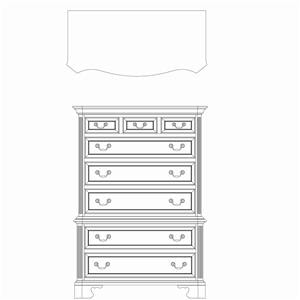 8 Drawer Dresser Chest