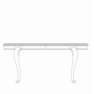 Traditional Oval Dining Table