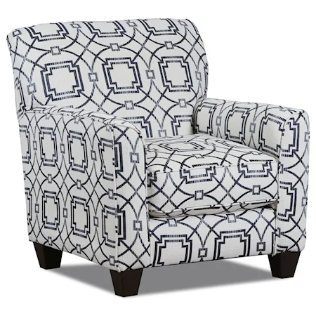 Casual Styled Accent Chair