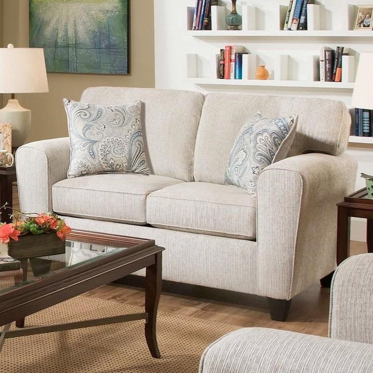 Peak Living 3100 Contemporary Loveseat