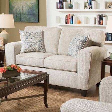 Contemporary Loveseat