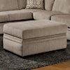 Peak Living Alej/Cornell SMALL CORNELL PEWTER STORAGE | OTTOMAN