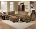 Peak Living 6800 Sectional Sofa with Right Side Chaise