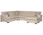 Peak Living 6800 Sectional Sofa with Right Side Chaise