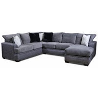 Sectional Sofa with Right Side Chaise