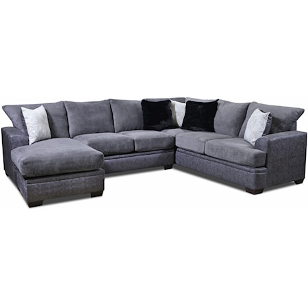 Sectional Sofa with Left Side Chaise