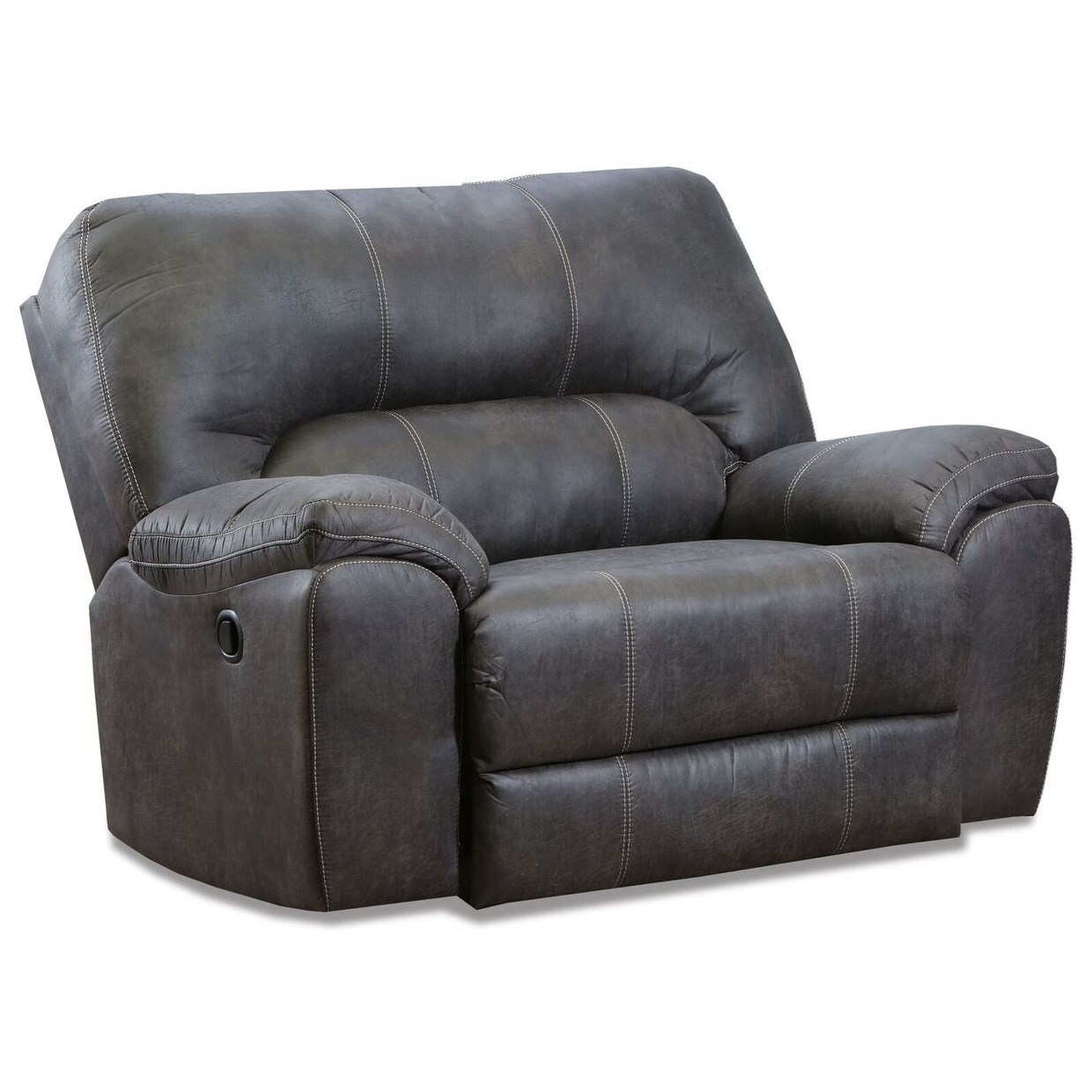 Peak Living 7409 7409 8590 Casual Recliner with Wide Seat Prime Brothers Furniture Recliners