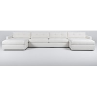 Contemporary Sectional with 2 Chaises